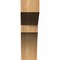 Ekena Millwork Monterey Rough Sawn Corbel, Western Red Cedar, 4"W x 12"D x 12"H COR04X12X12MON00RWR - alternate 3